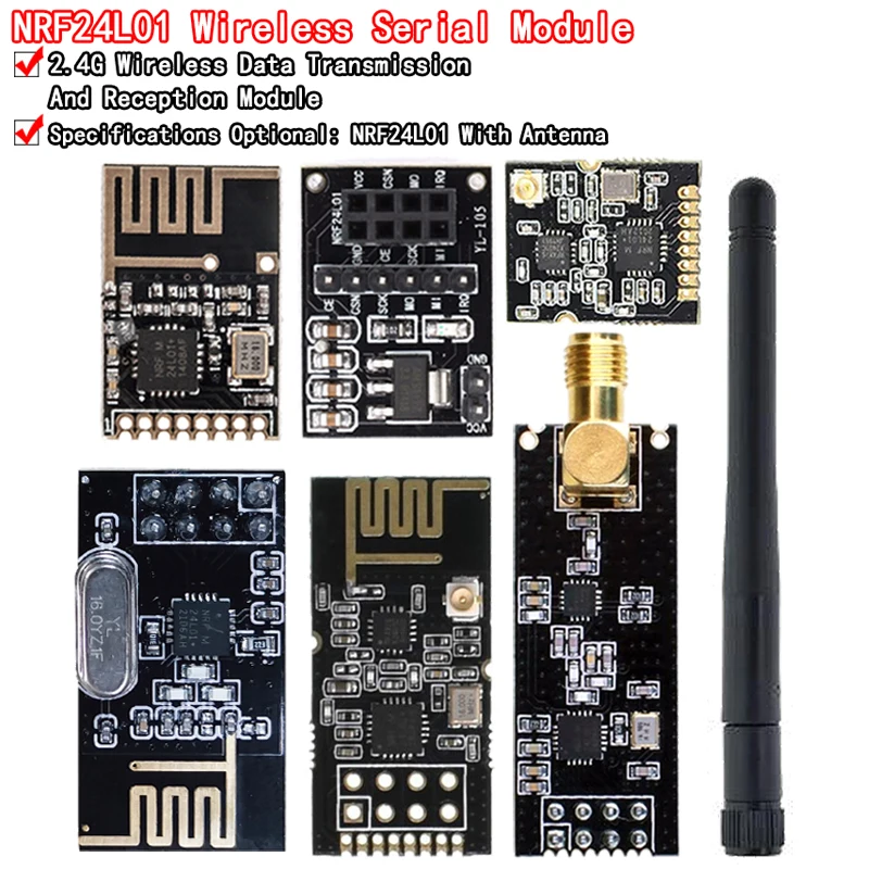 NRF24L01 + 2.4G module de transmission de données sans fil 2.4GHz NRF24L01 version de mise à niveau NRF24L01 + PA + LNA 1000 mètres pour Arduino