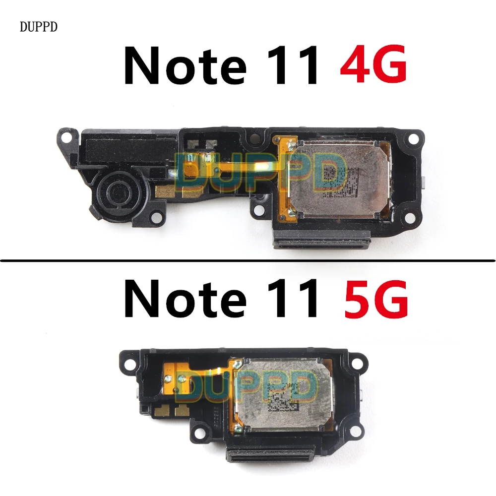 كابل مرن لمكبر الصوت لهاتف Xiaomi Redmi Note 11 4G 5G مكبر صوت عالي الطنان قارع الأجراس استبدال Note11 #1