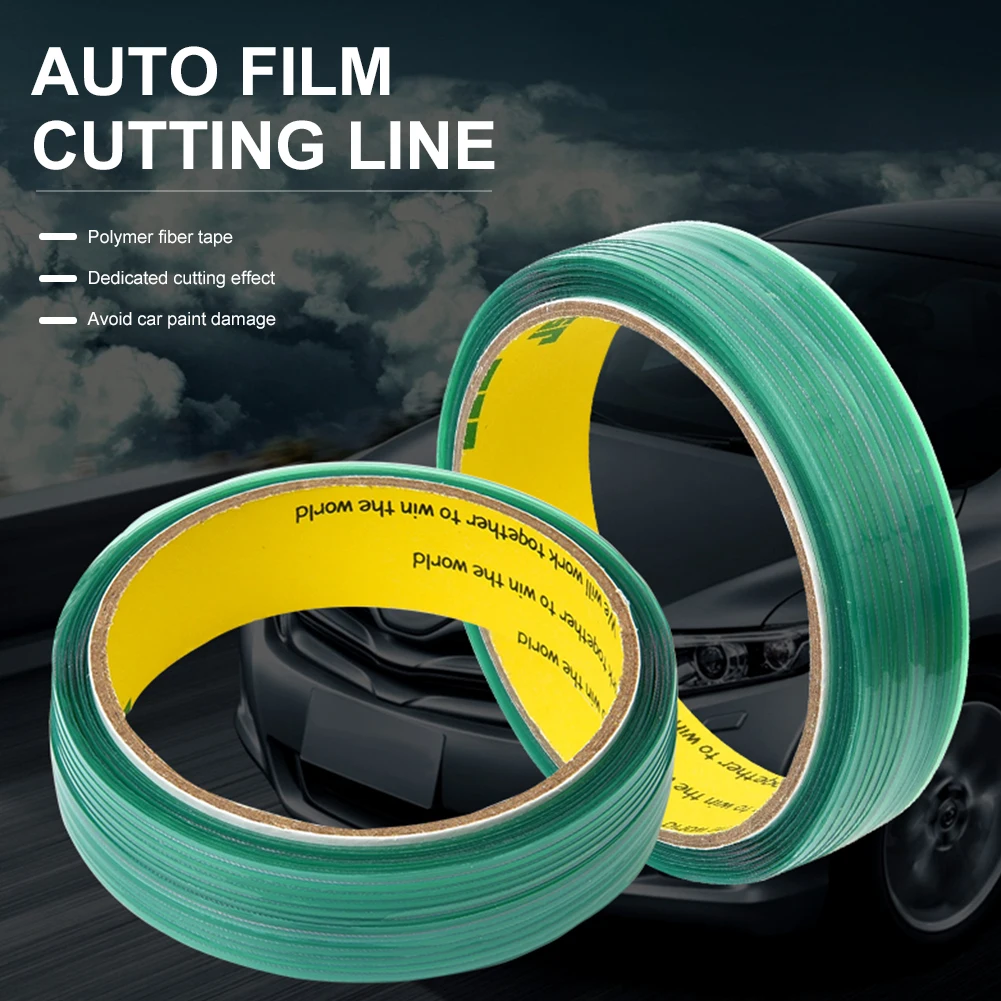 5M 10M Car Vinyl Wrapping Cutting Tape Film Wrapped Cutting Tape Styling Line Sticker Auto Accessories