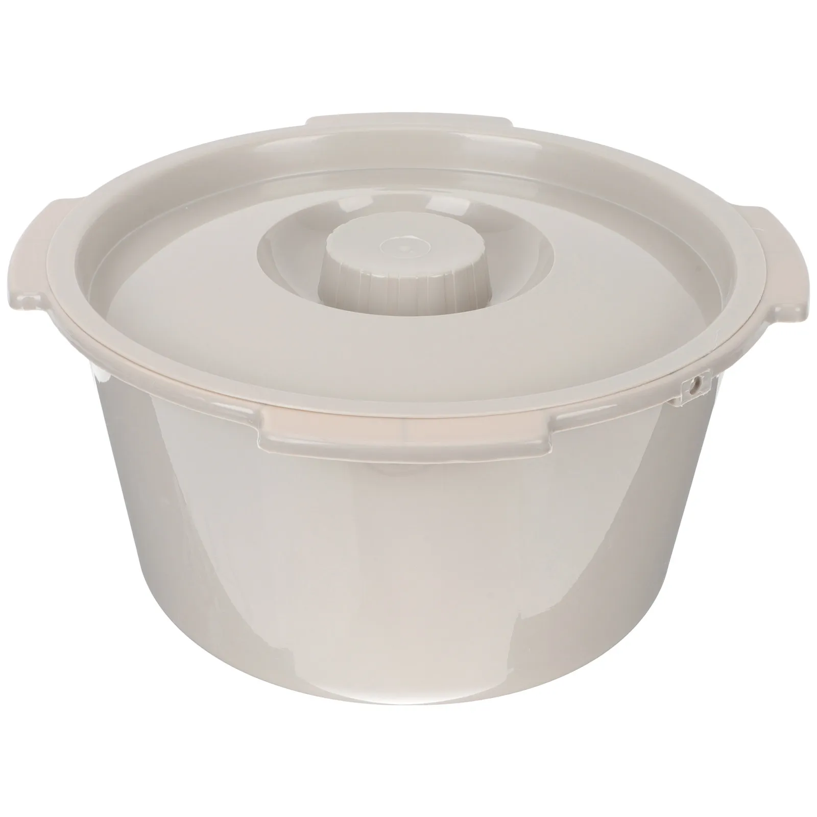 

Портативный домашний туалетный горшок с крышкой, утолщенный, ударопрочный пластиковый ведро-туалет для пожилых и беременных женщин (для сбора мочи)