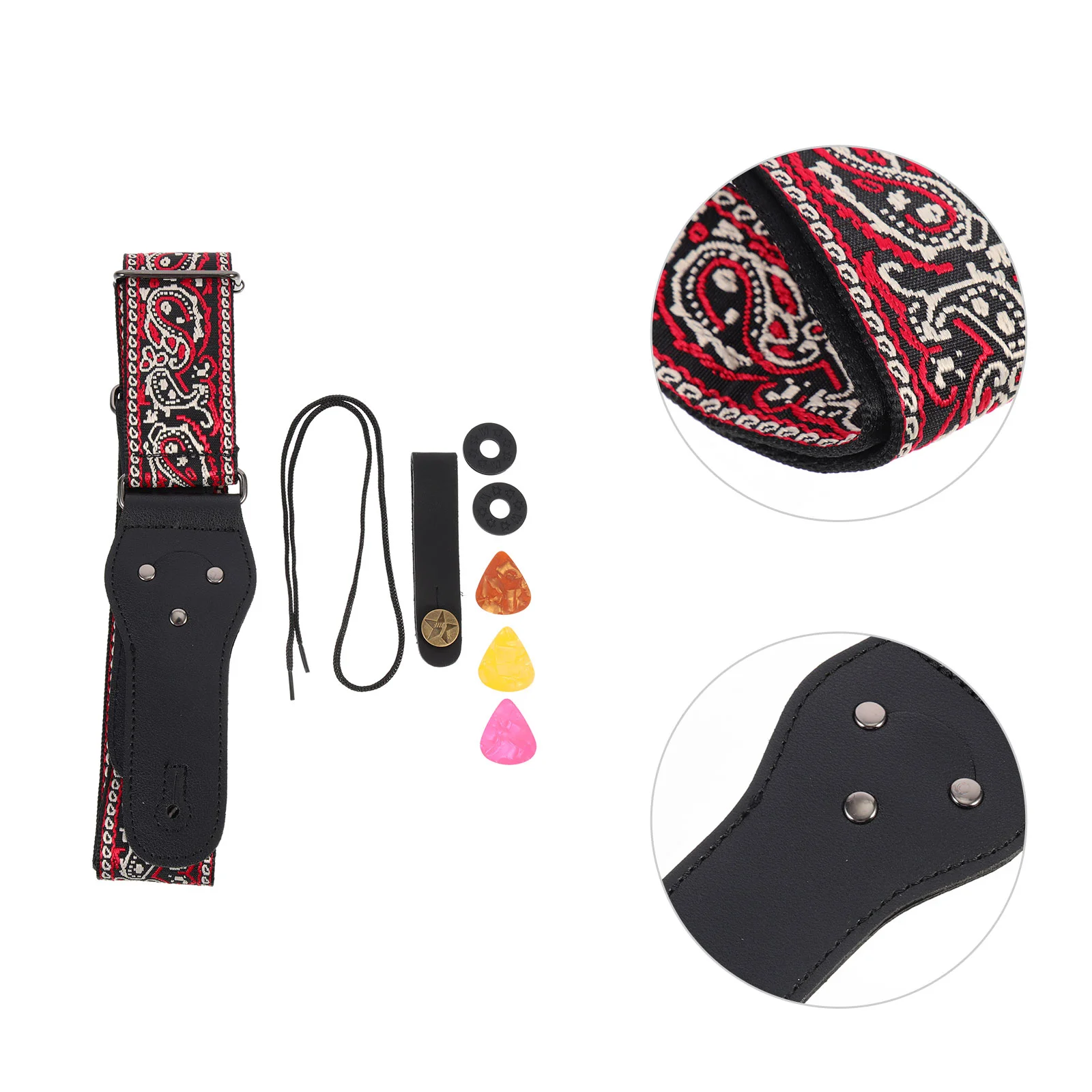 

Guitar Picks for Acoustic Strap Waist Belt Wide Nationality Adjustable Electric