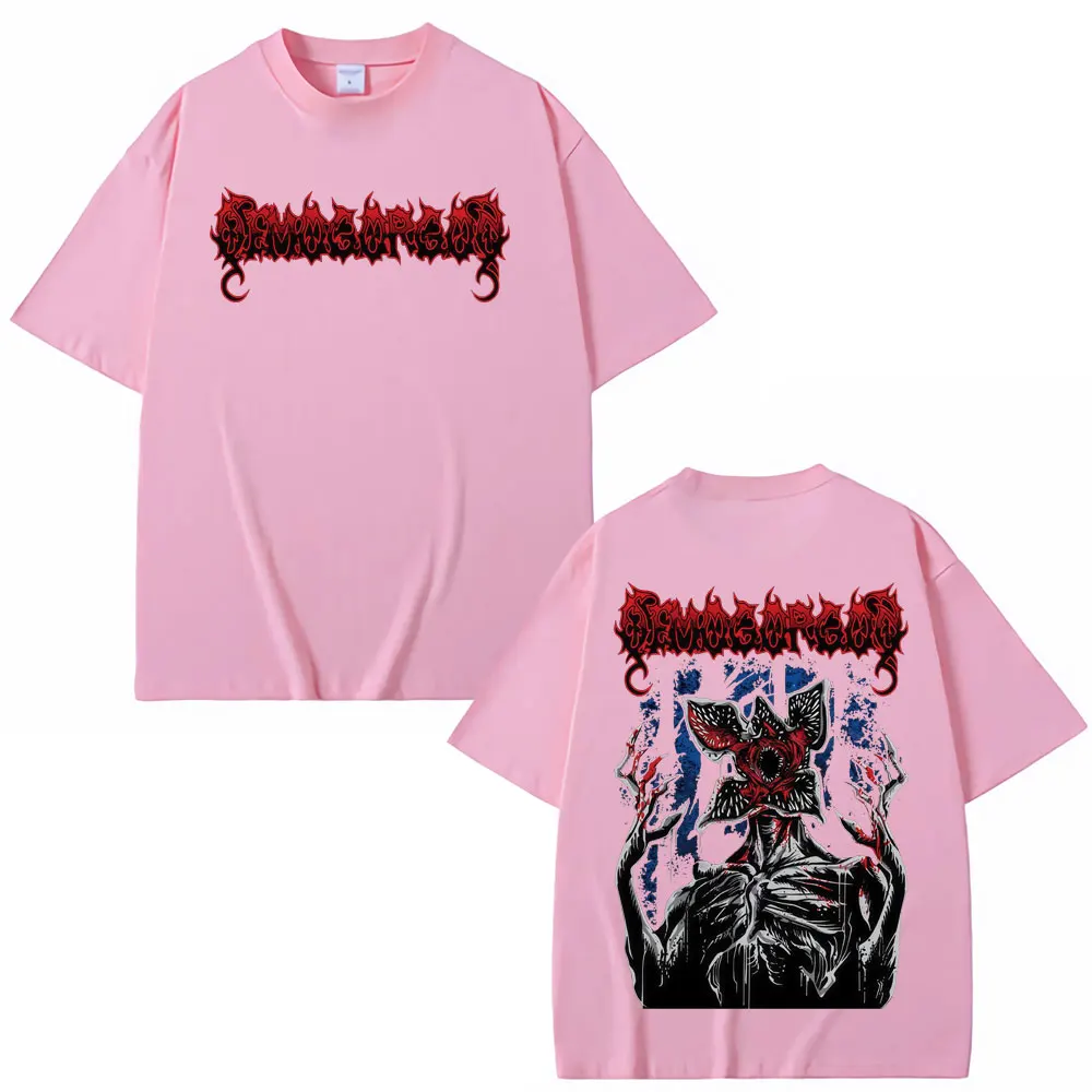 إدي مونسون ديموجورجون تي شيرت أكلة لحوم البشر زهرة الوحش الجرافيك تي شيرت الرجال النساء الملابس موضة قصيرة الأكمام تي شيرت