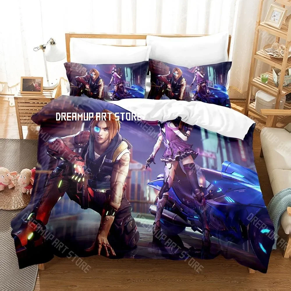 2026 Warrior Game Garena Free Fire Bedding Set Single Twin Full Queen King Size Bed Set Aldult Kid Bedroom Duvetcover Sets Bed S