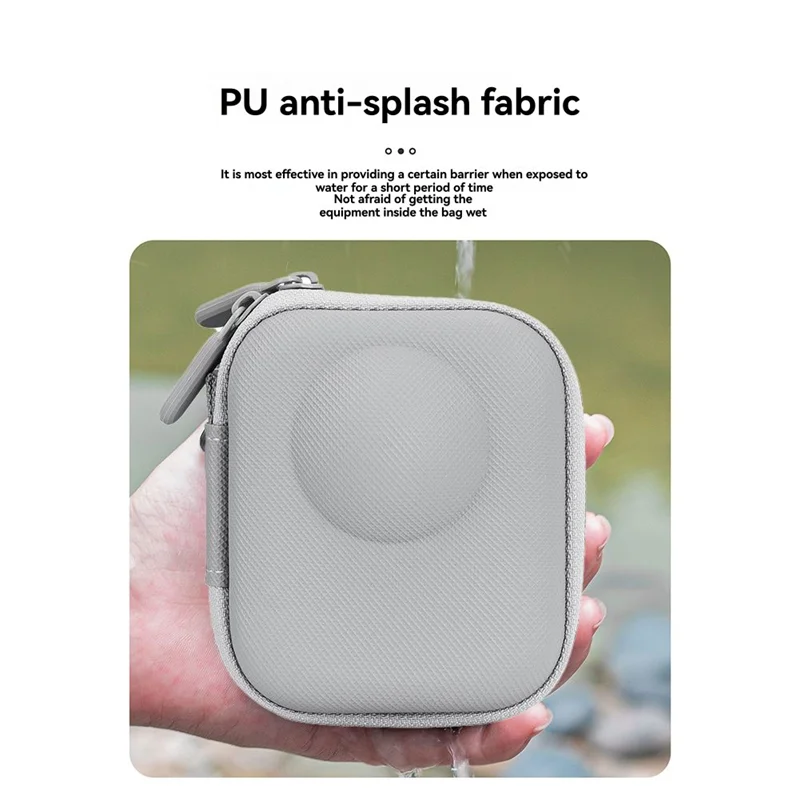 Ingenious-For DJI Osmo 360 Sport Camera Mini Storage Case PU Protectors Bag Portable&-Portable Accessories For DJI Osmo 360