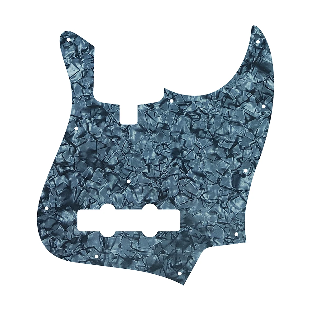 

Custom Guitar Parts - For Sadowsky Metro Express 4 string Jazz Bass Guitar Pickguard Scratch Plate, Black Pearl