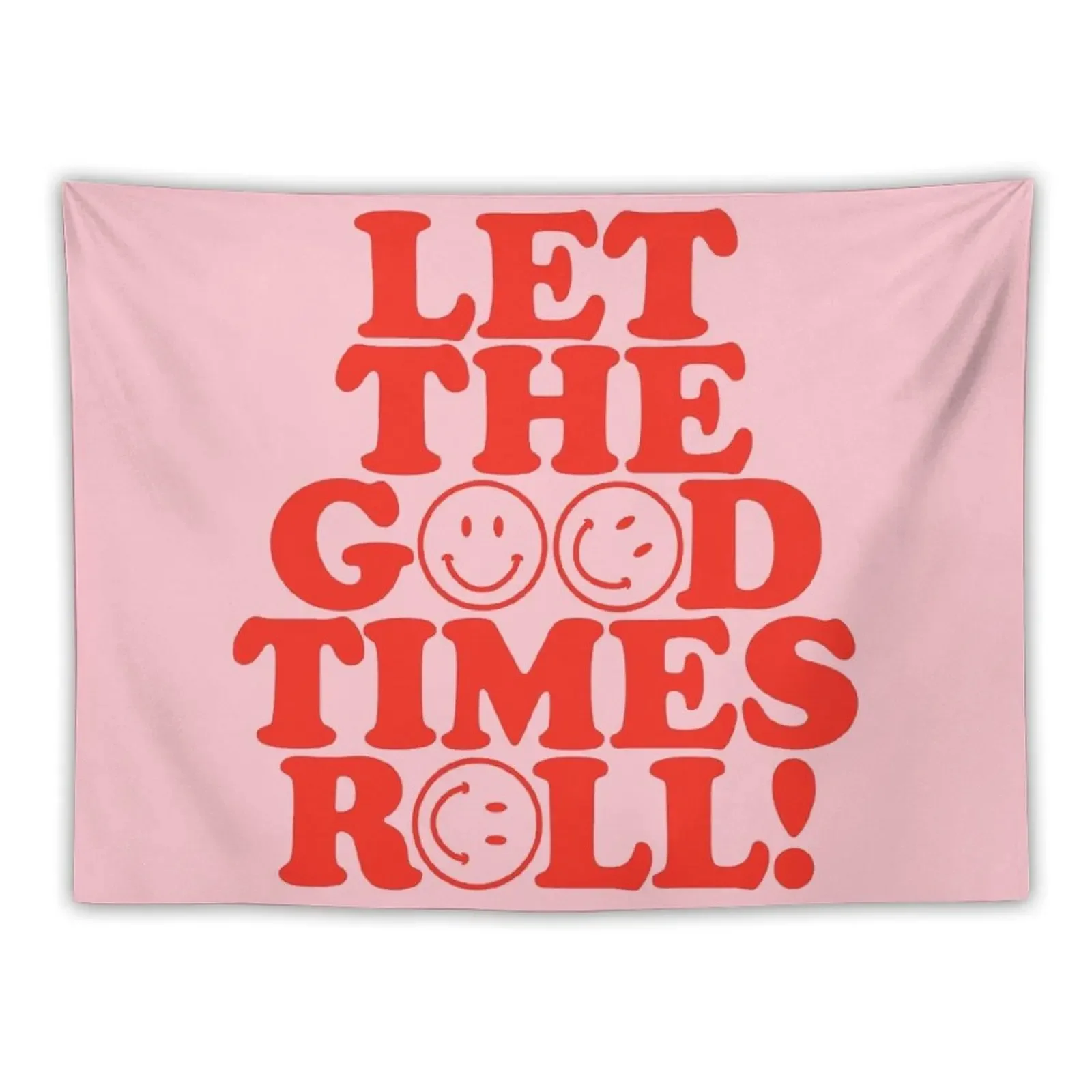 

Let The Good Times Roll {in Retro Red & Pink} Tapestry Aesthetic Room Decor Korean Room Decorations Decor Home Tapestry