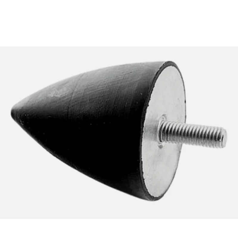 Thread Rubber VP M6 M8 M10 M12 Cylindrical Shock Absorber Isolator Mount Female Vibration Bobbin Damper Rubber Mounting Feet