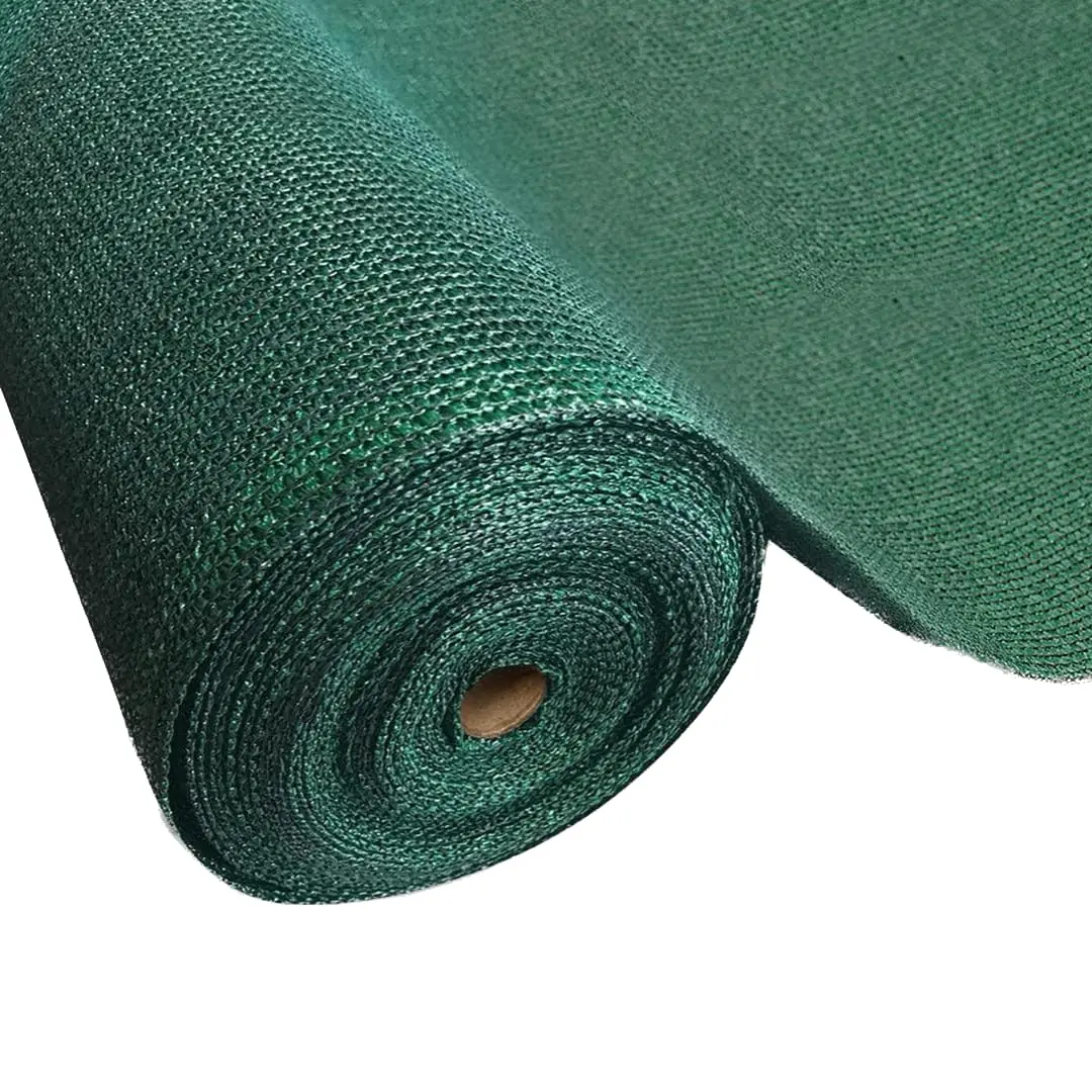 

Green Shade Cloth - 70% - (12' x 150') - Mesh Fabric for Fence Privacy Screen, Garden Shade, Mesh Fence Screening,, Customized