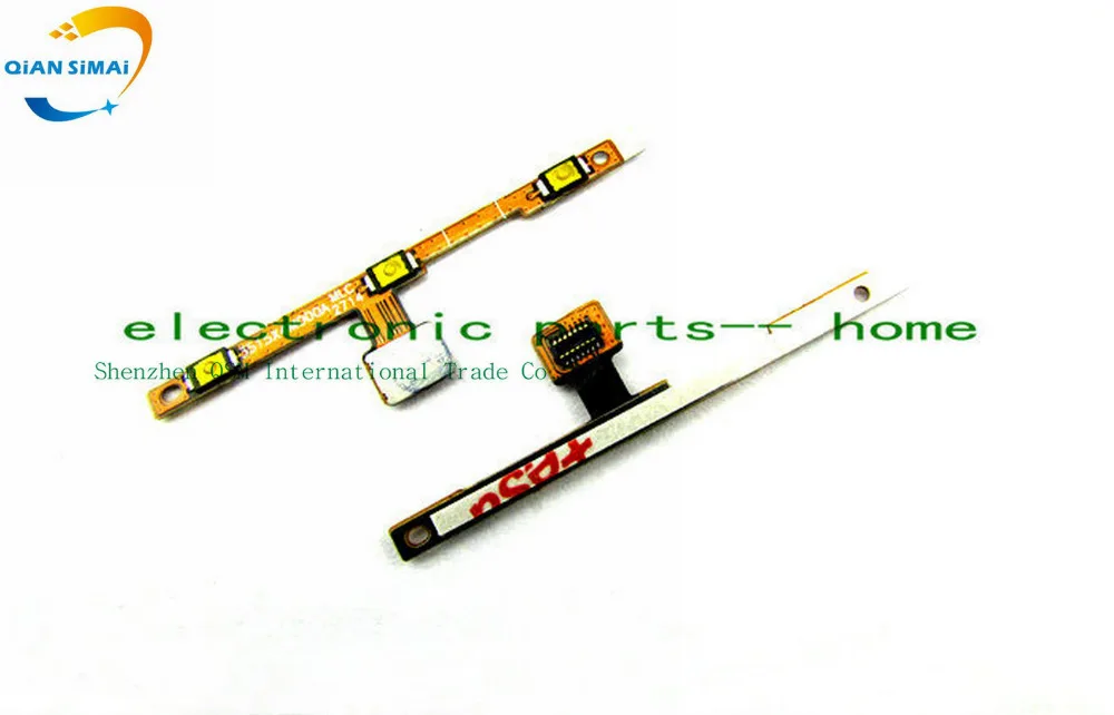 

QiAN SiMAi New power Button on/off & Volume up/down Buttons flex cable for Xiaomi Mi 4 4 Mi4 Mobile phone + DropShipping