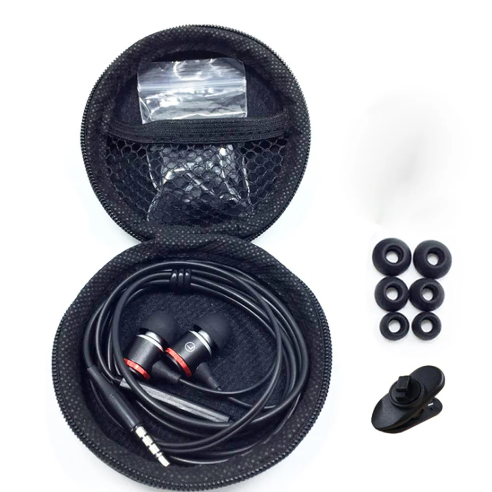 

Metal Heavy Bass Headphone In-Ear Earphone Upgrade Line Control Call Answer Music Switch Anti-Oxidation Copper For