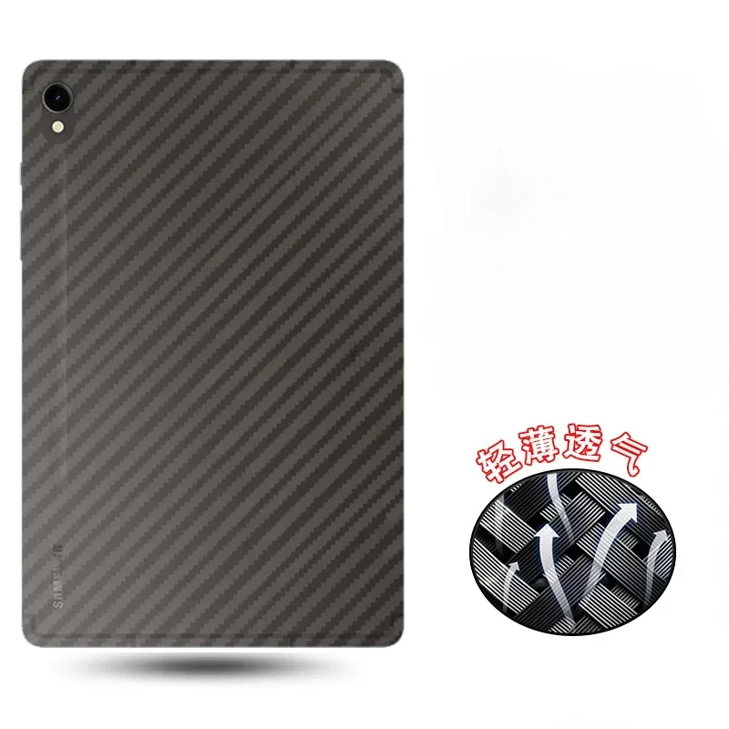 Film arrière pour Samsung Galaxy Tab S10 + S10 Ultra protecteur d'écran arrière pour Tab S10Plus S10Ultra couverture de Film en Fiber de carbone pas du verre