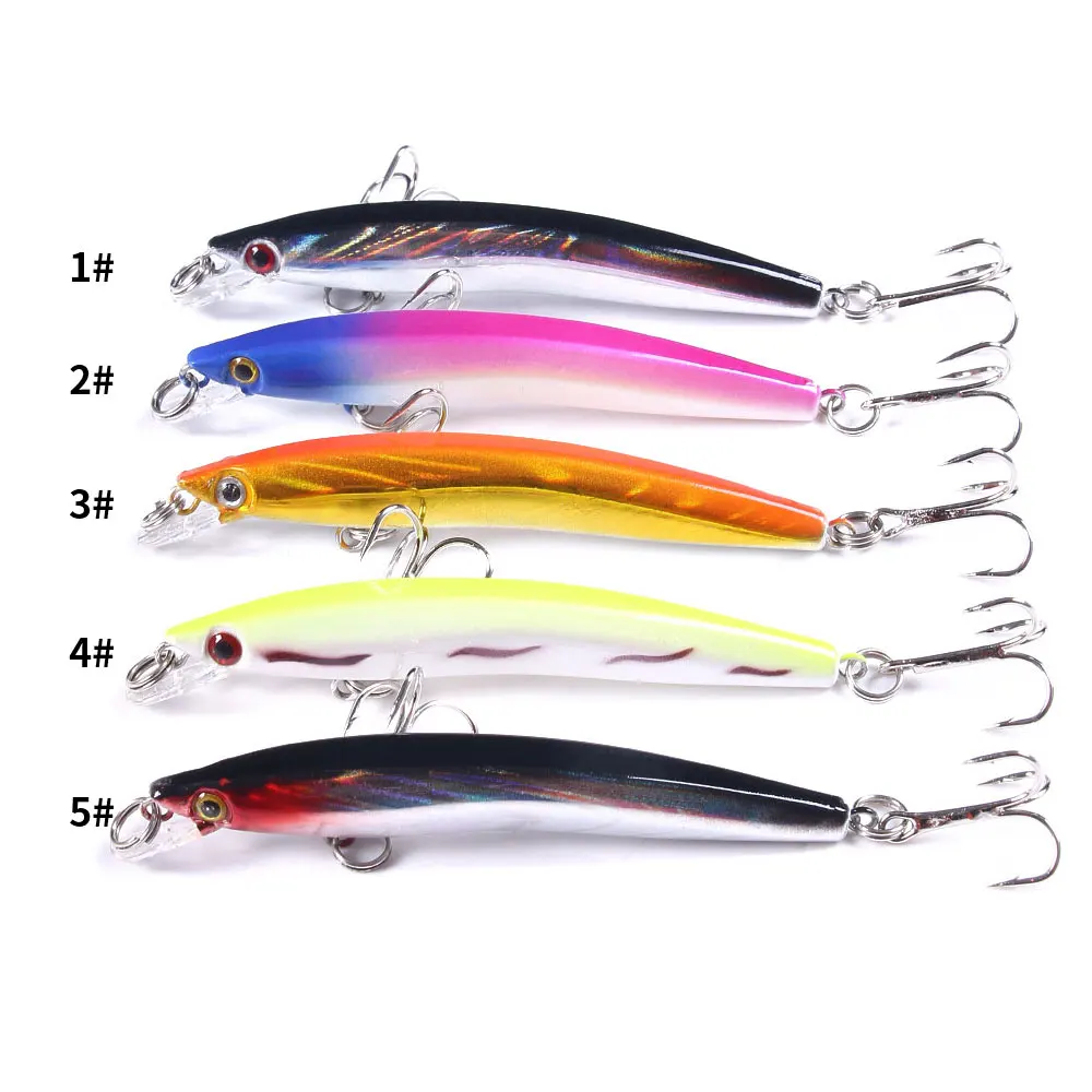 Wobbler artificial duro – Señuelo minnow para lubina y trucha - imagen 2