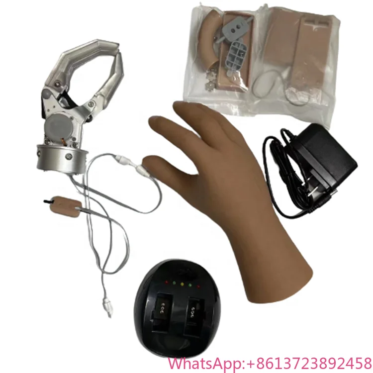 

Artificial Limb Arm Prosthesis Finger Movable Myoelectric Hand Prosthetic Hand with Cosmetic Silicone Hand Cover