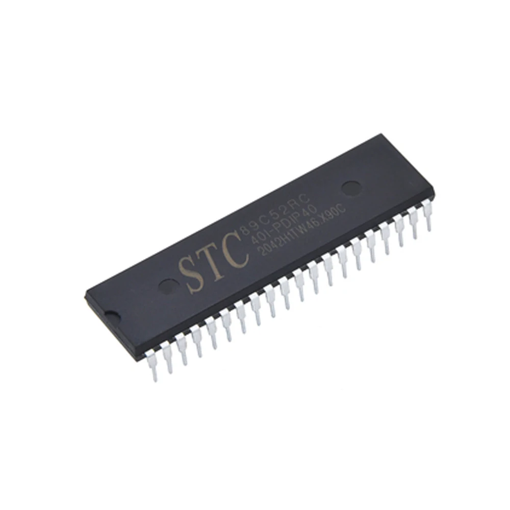 1Pcs Ic STC89C52RC DIP40 Stc 89C52 Microcontroller Nieuwe