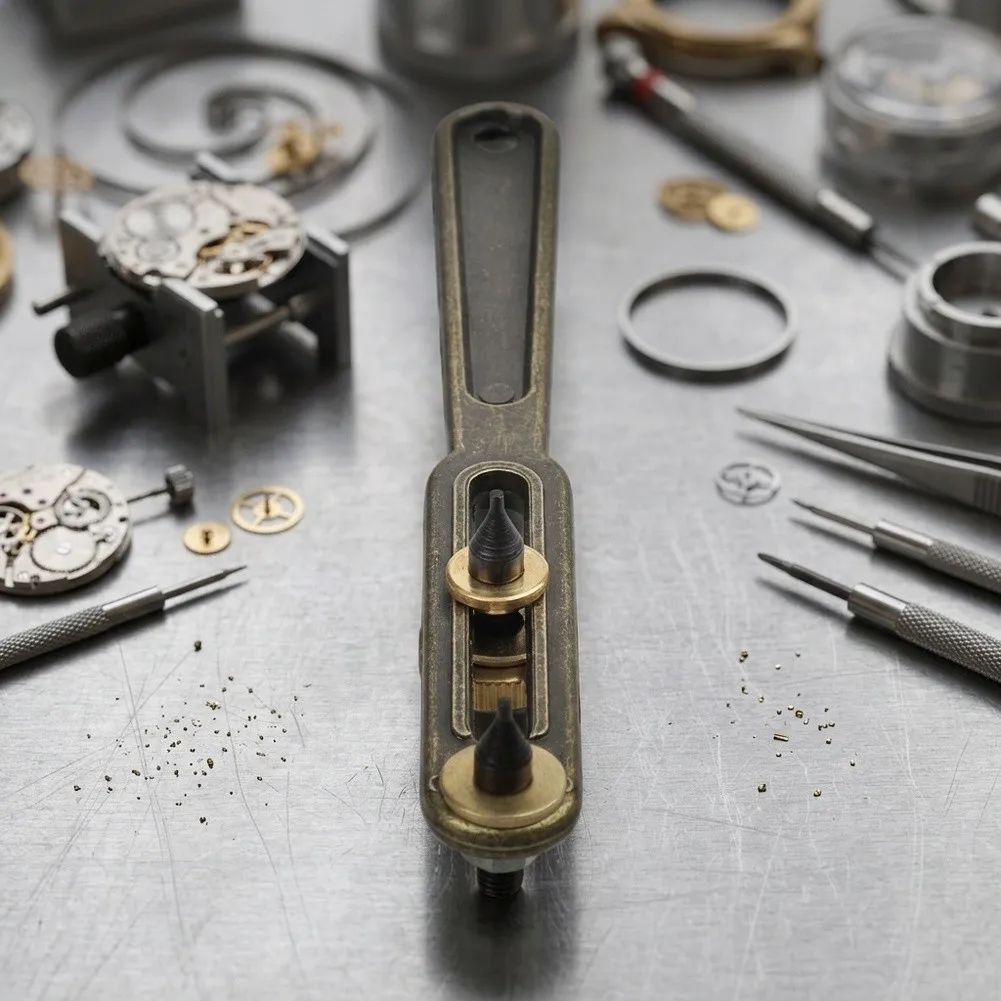 Watch Opener Watch Case Opener Robust Metal Construction Sleek Watch Repair Kit Versatile Compatibility For Watch Maintenance