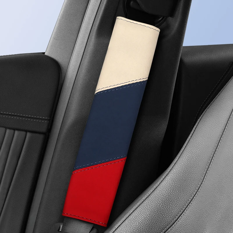 

2PCS Car Seat Belt Shoulder Pad Vehicle Safety Belt Cover Shoulder Protector Auto Interior Accessories