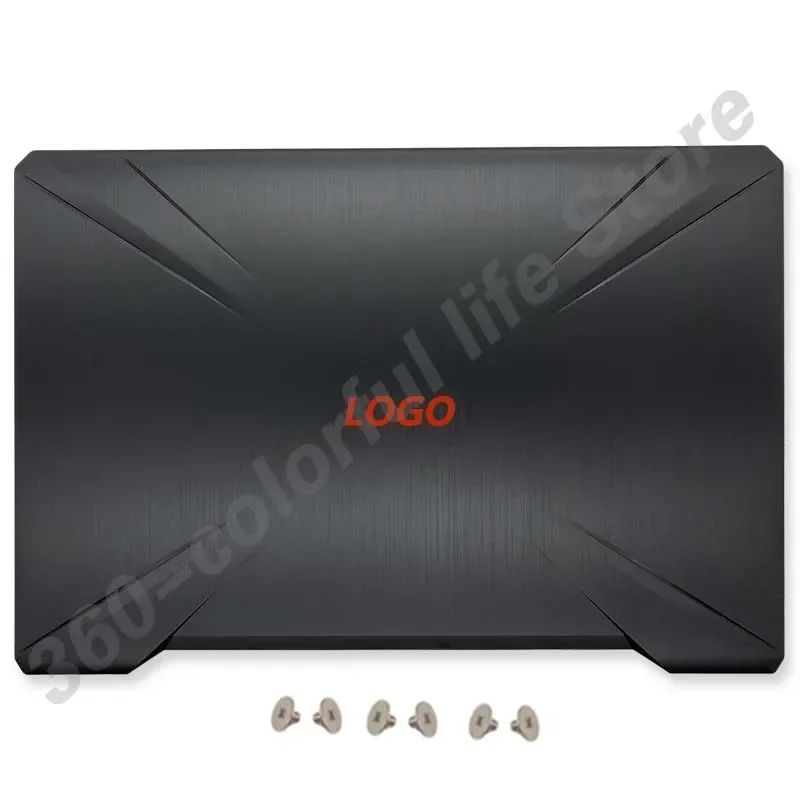 Nieuwe Laptop Top Case Voor ASUS FX504 FX504G FX504GD FX504GM FX80 FX80G FX80GD Lcd-scherm Back Cover Voorkant Scharnieren Schroeven