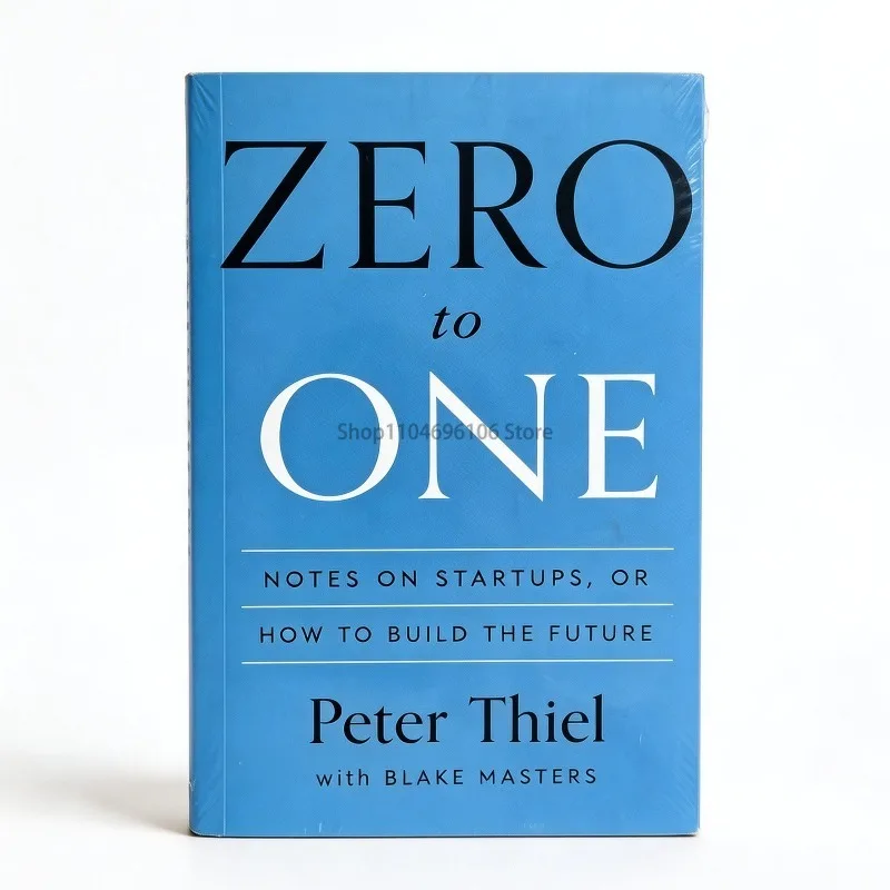 Zero To One Notes on Startups or How To Build The Future English Paperback Book