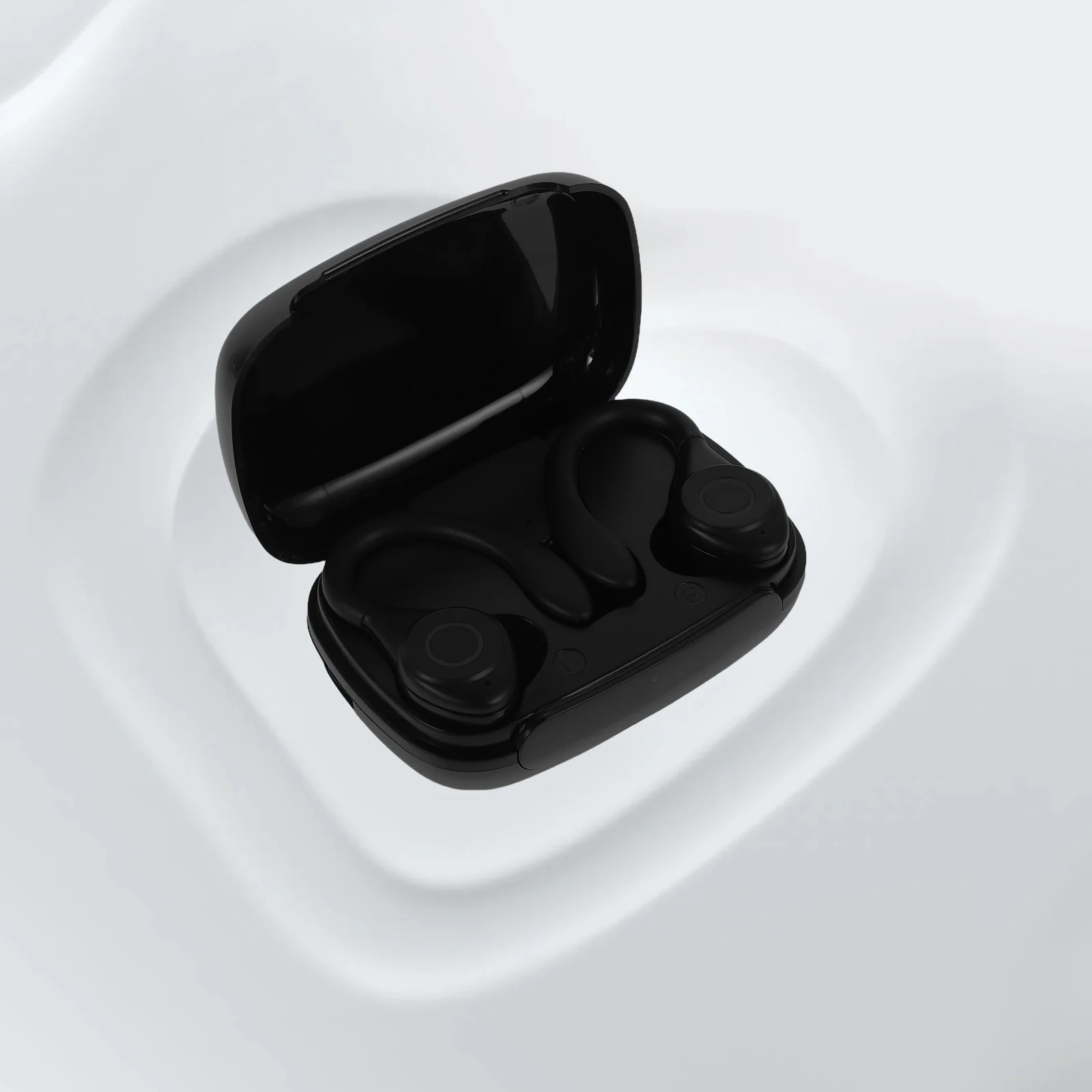 

Wireless Ear Hook Headphones Sport Running Gym Cycling Digital Display Workout Headphones Wireless Sports Earphones Waterproof