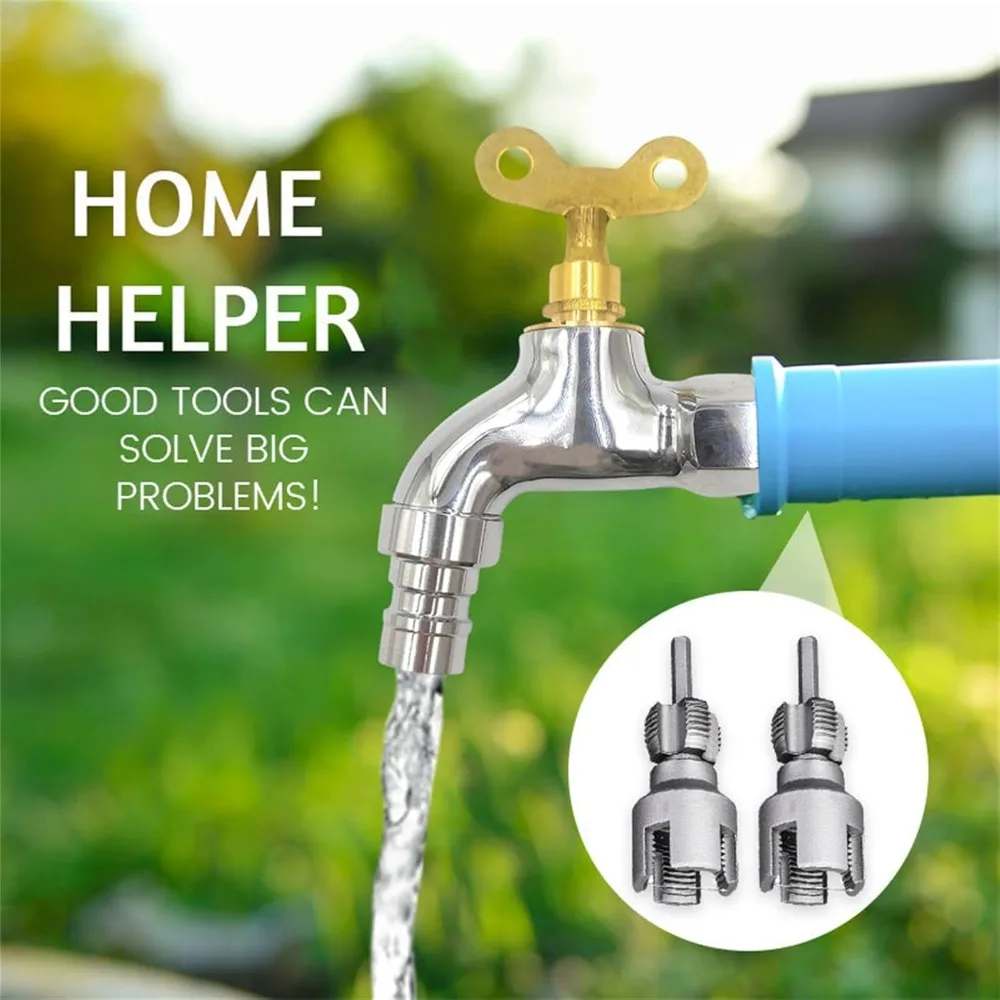 أداة خيوط الأنابيب سداسية عرقوب يموت 1/2 3/4 1 بوصة مناسبة لخيوط داخلية وخارجية على أنابيب PPR PVC وMPP القابلة للإزالة