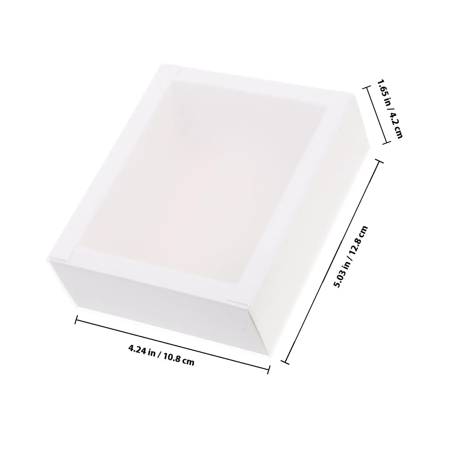 10Pcs Paper Tea Box Drawer Packaging Kraft Boxes Pull Out Style for Birthday Wedding Storage Paper Drawer Box Pull Out Tea