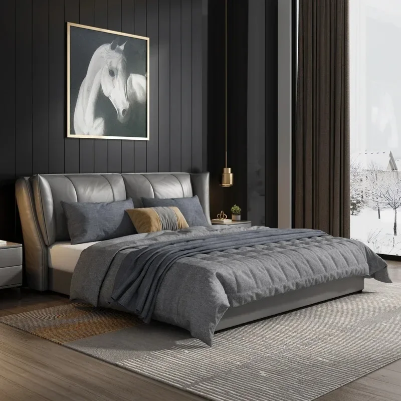 Ergonomic Princess Waterproof Bed Modern Designer Floor Luxury Bedroom Bed Frames Princess Improvement Beliche Hotel Furniture