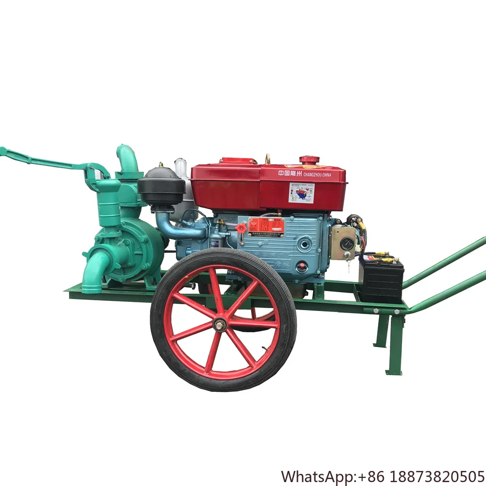 Water Saving Agricultural Irrigation Equipment Long Spray Distance Sprinkling Machine