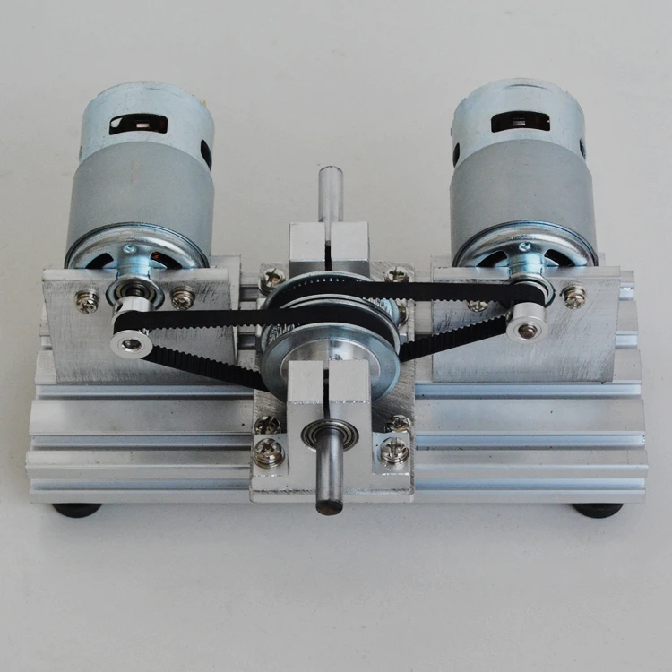 Dual motor drive can be positive and negative 775/795/895 DC DIY lathe with large torque and high speed device grinding - Image 2
