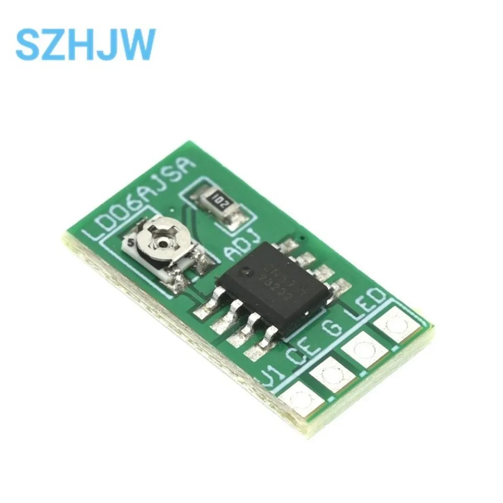 1-10pcs DC 3.3/3.7V 5V LED Driver 30-1500MA Constant Current Adjustable Module PWM Control Board USB LED Flashlight 18650 Li-ion