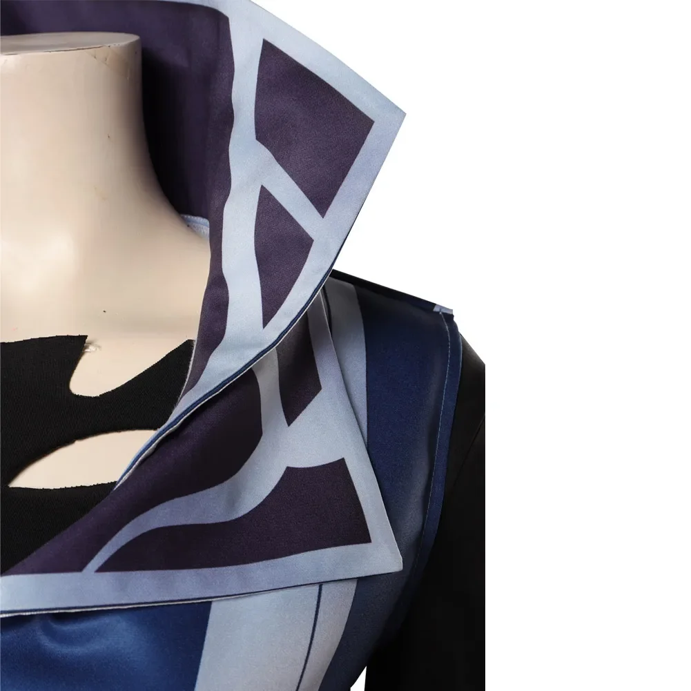أزياء تنكرية للنساء من CosplayFade لعبة Valorant Fantasia للهالوين كرنفال حفلة دور ملابس تنكرية سراويل علوية طقم معطف Outf