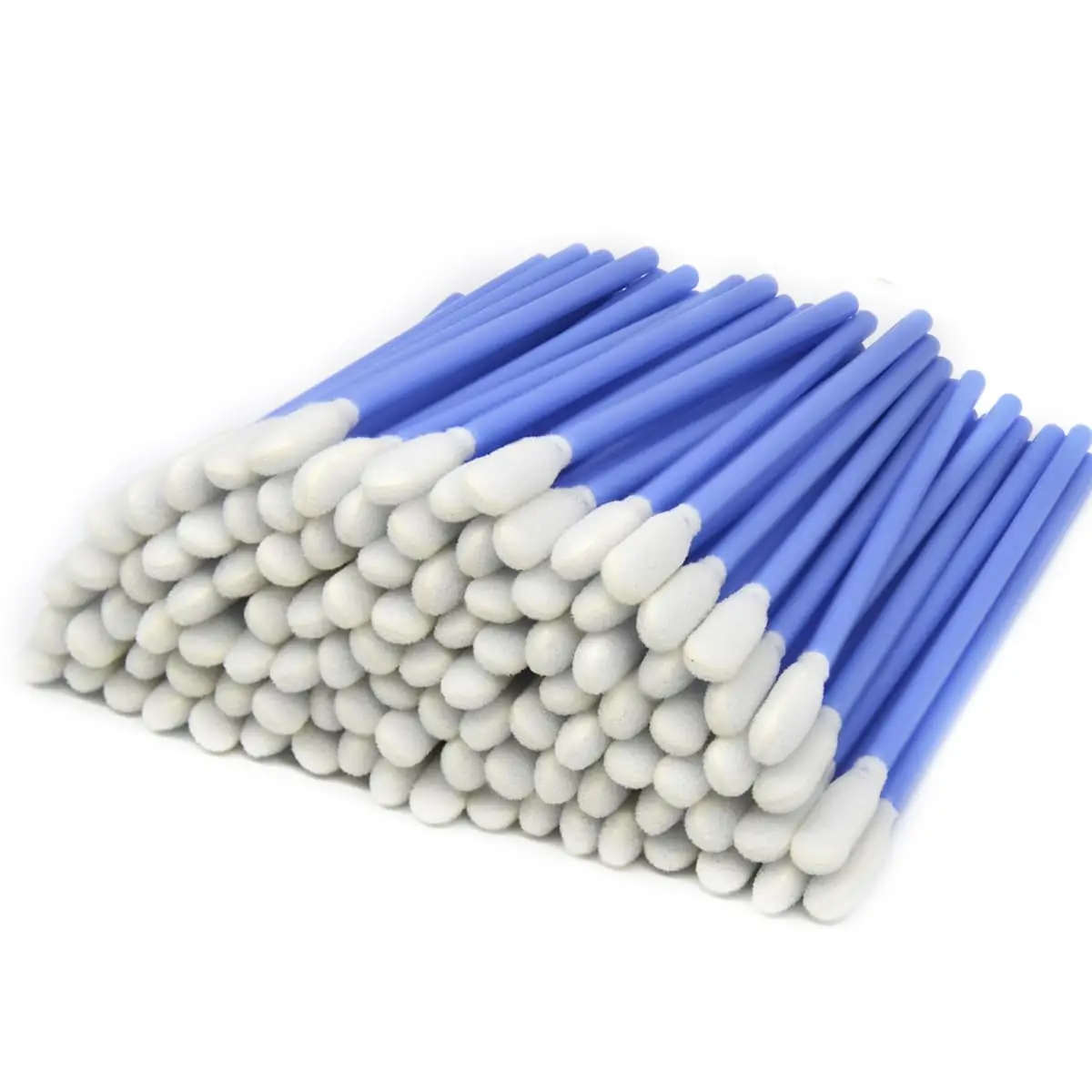 

3.65'' Lint-Free Foam Cleaning Swabs, Multi-Purpose Detailing Tool for Electronics, Guns, Cars (Blue 100PCS)