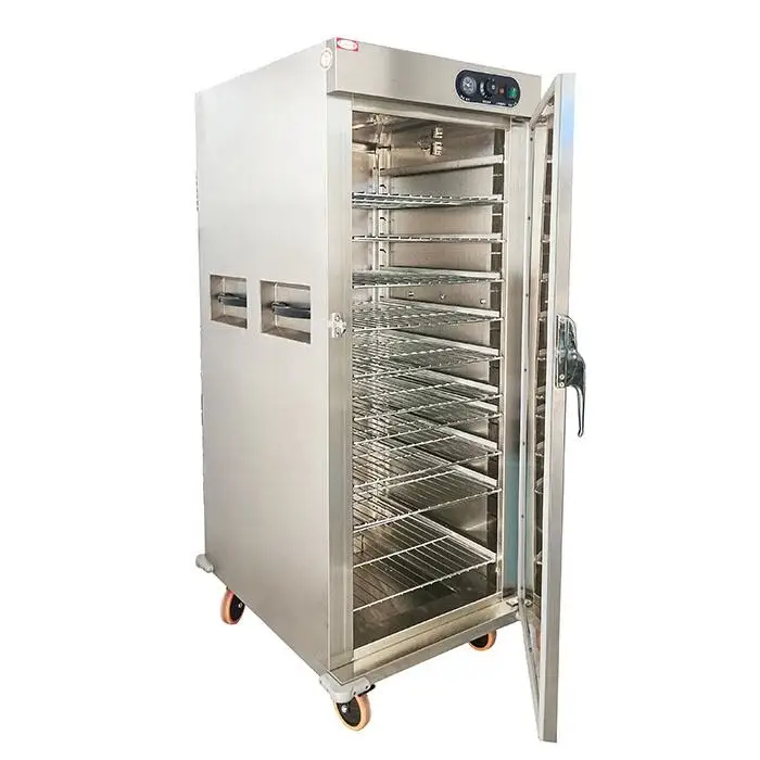 Food Stainless Heat Banquet Cabinet Trolley Holding Food Warmer Cart Warmers Insulated Hot Food Cabinet Hotel Equipmentpromote