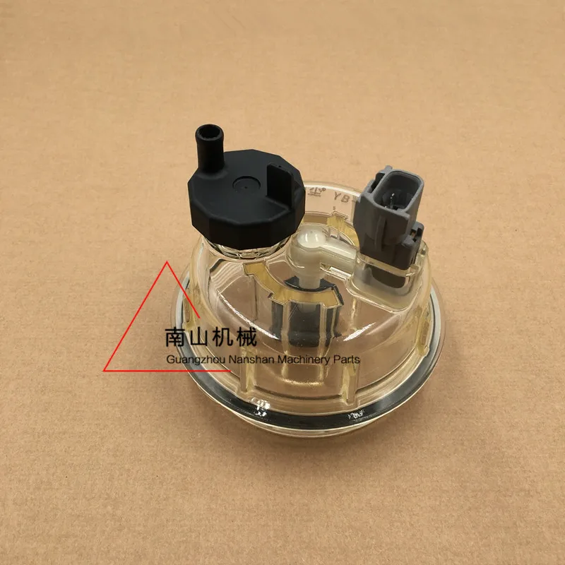 For Hitachi ZAX200-5A/360-5A oil-water separator filter cup with sensor transparent water cup digging machine accessories