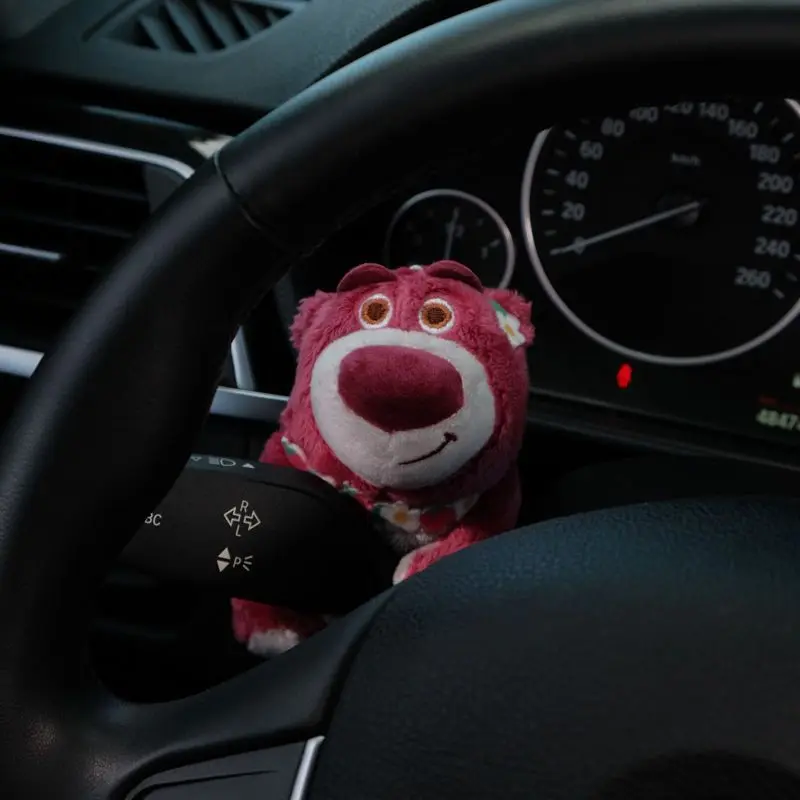 

Anime Disney Lotso Car Turn Signal Wiper Pendant Kawaii Auto Interior Accessories Display Screen Decorative Products