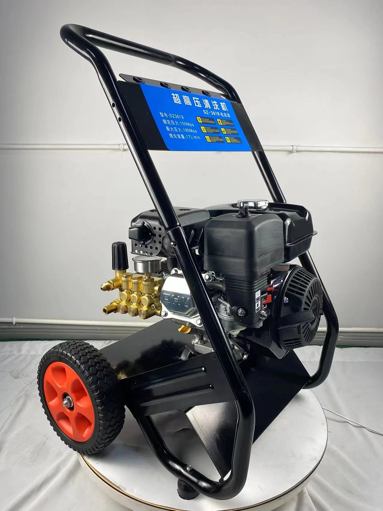 4800psi 212cc Gasoline High Pressure Washer 7.5hp 15hp 16hp Petrol Engine High Pressure Cleaner