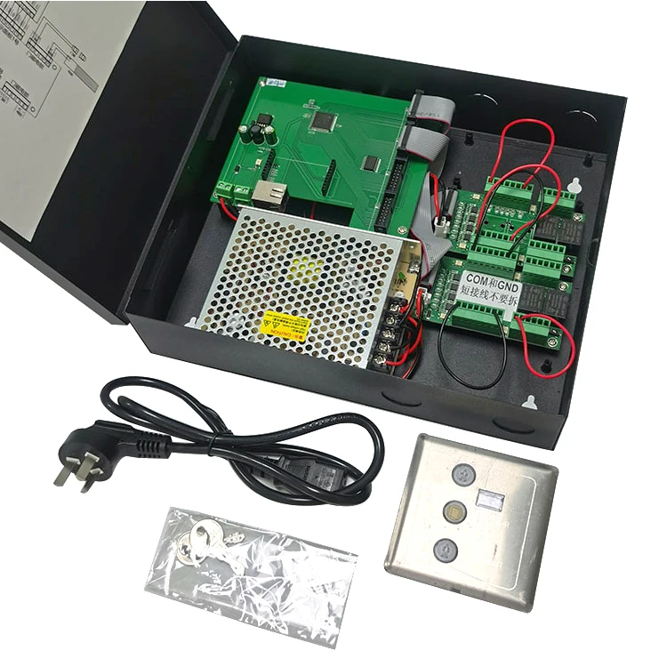 Allesd Anti-Pass Back Interlock Function Professional 4 Doors Access Control Board Systems