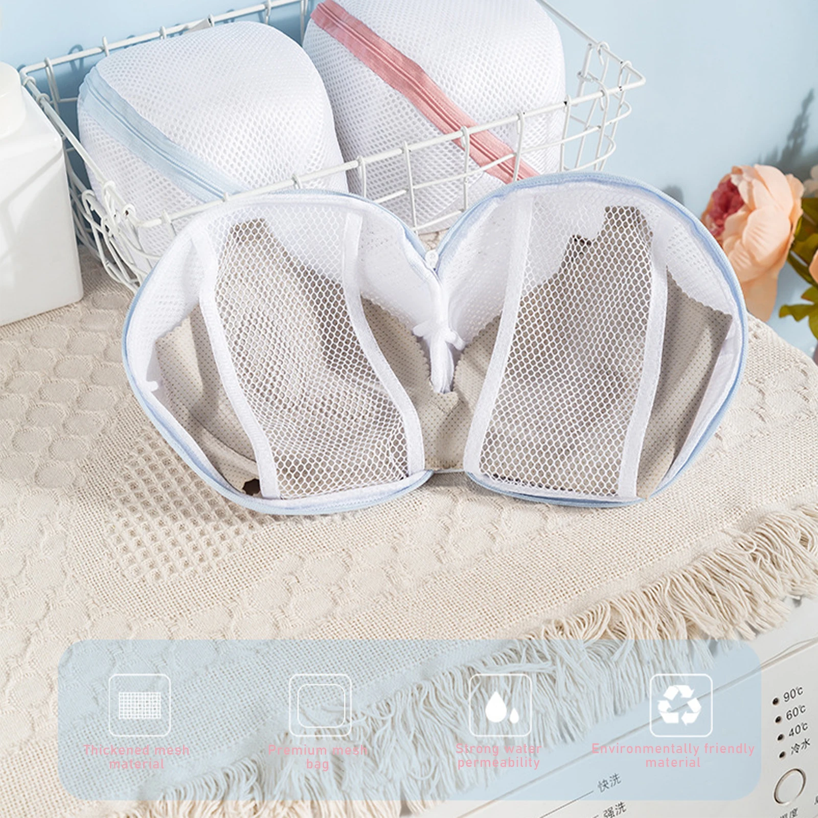 Brassiere Use Special Travel Protection Mesh Machine Wash Cleaning Bra Pouch Washing Bags Dirty Net Underwear Anti Deformation