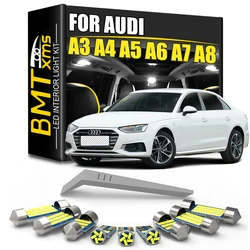 BMTxms Canbus LED Interior Light For Audi A3 8L 8V 8P A4 B5 B6 B7 B8 A5 8TA 8T3 A6 C5 C6 C7 A7 4G A8 D2 D3 Sedan Avant 1996-2021