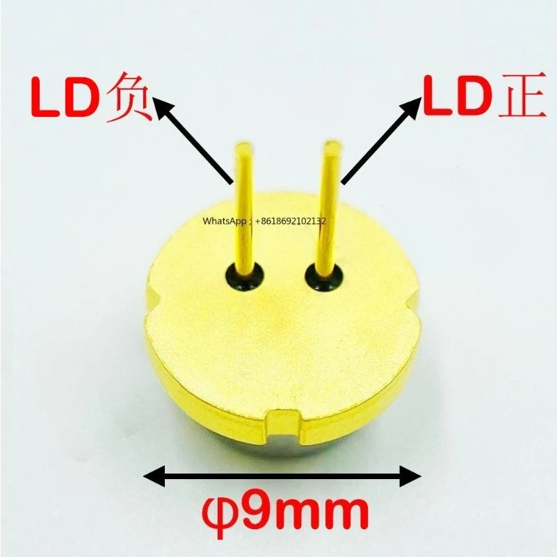 Blu-ray 455nm 7W Flat Window TO Package FAC Accelerated Axis Compression Fiber Linear Light Spot