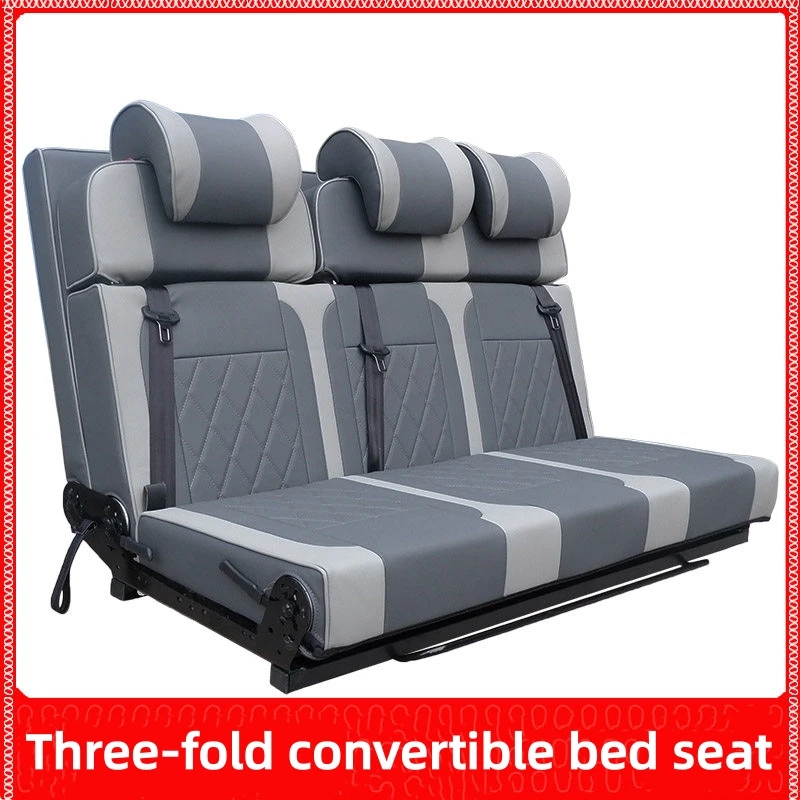 Campervan Interior Kits Tri-fold Bed Chair  RV Seat Bed Sofa Space-Saving for Motorhomes Camper Van Modification Customized