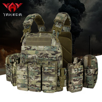 YAKEDA training vest MOLLE quick release tactical vest multifunctional outdoor vest