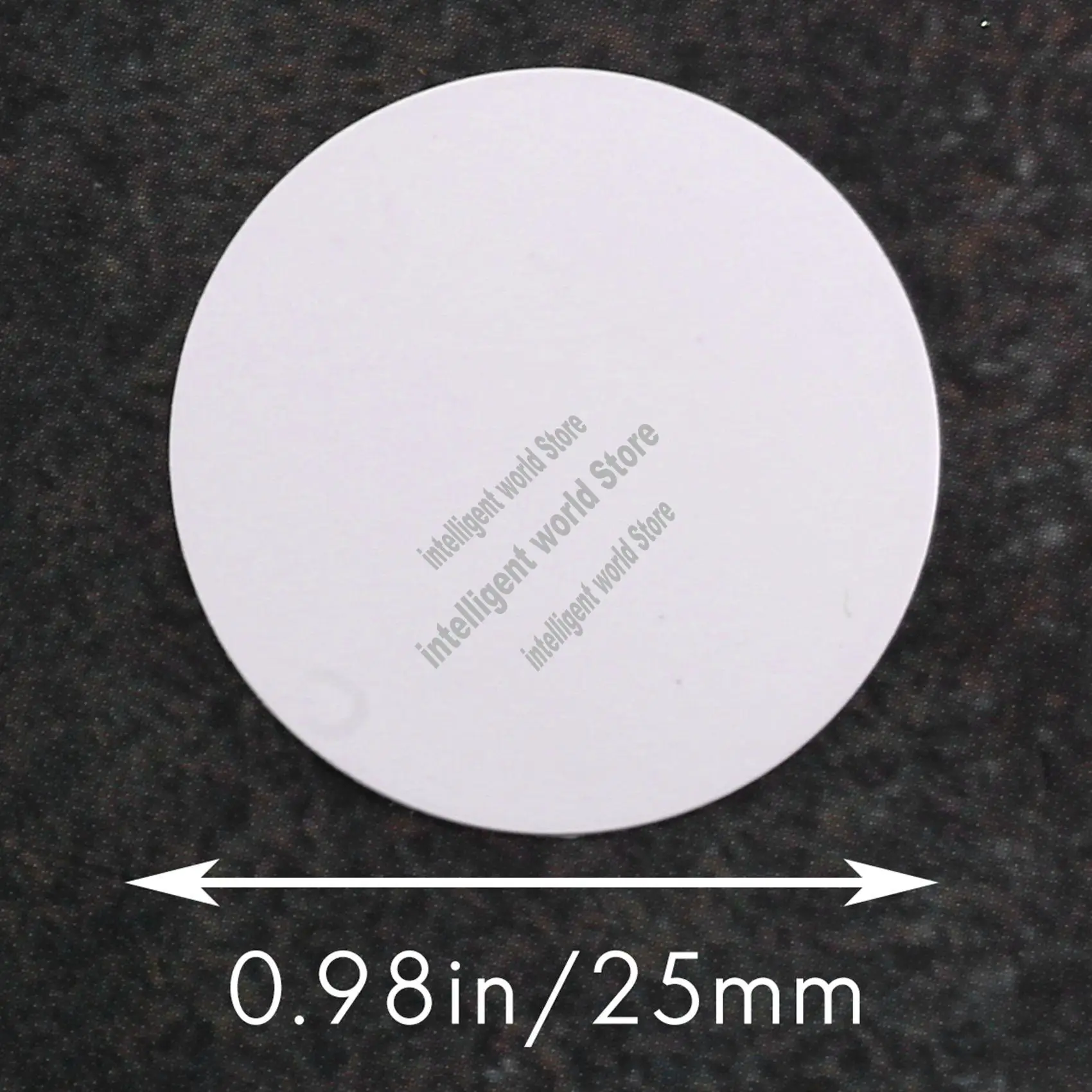 10Pcs NFC For Ntag215 Coin TAG Key 13.56Mhz NTAG 215 Universal Label RFID Ultralight Tags Labels Phone-ABWO