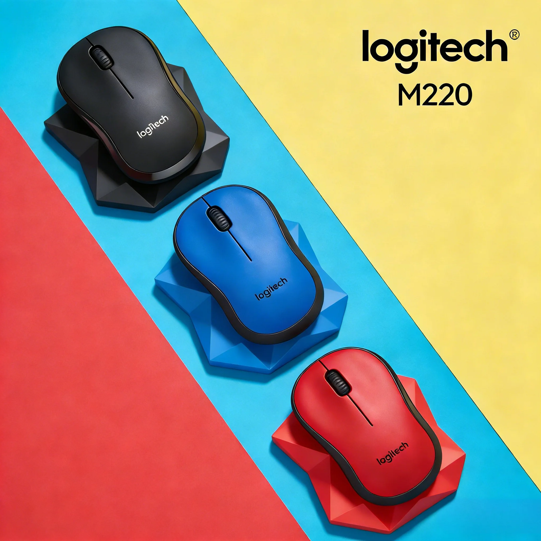 

Беспроводная портативная мышь M220: компактный дизайн, незаменимая вещь для путешествий