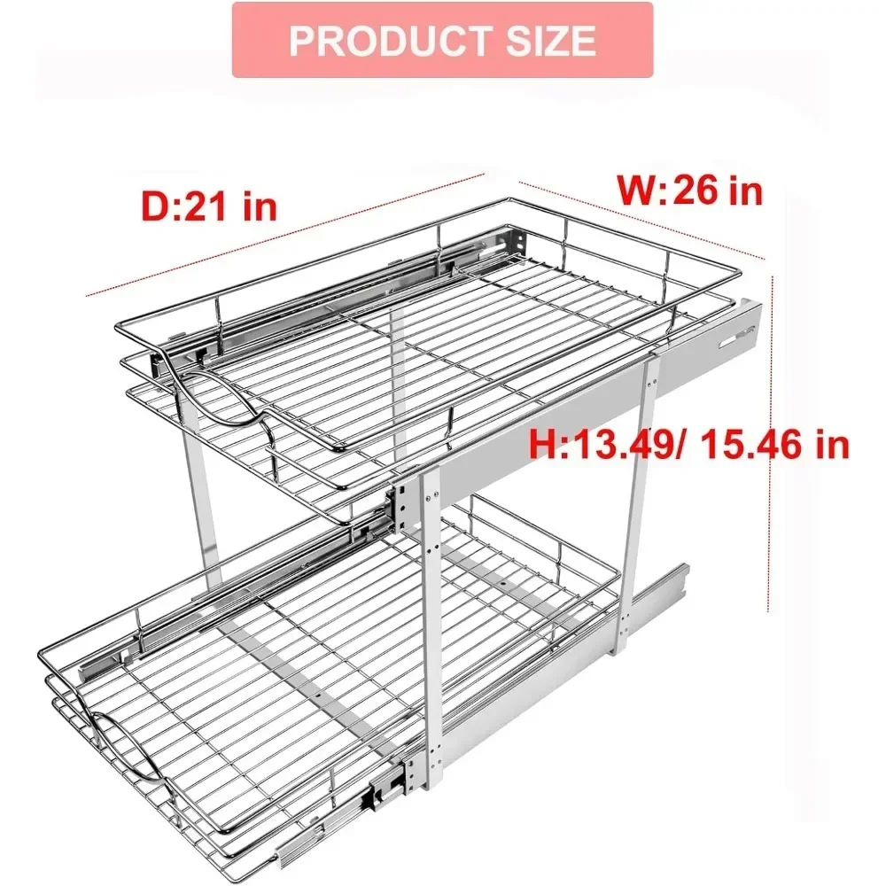 Pull Out Cabinet Organizer 26