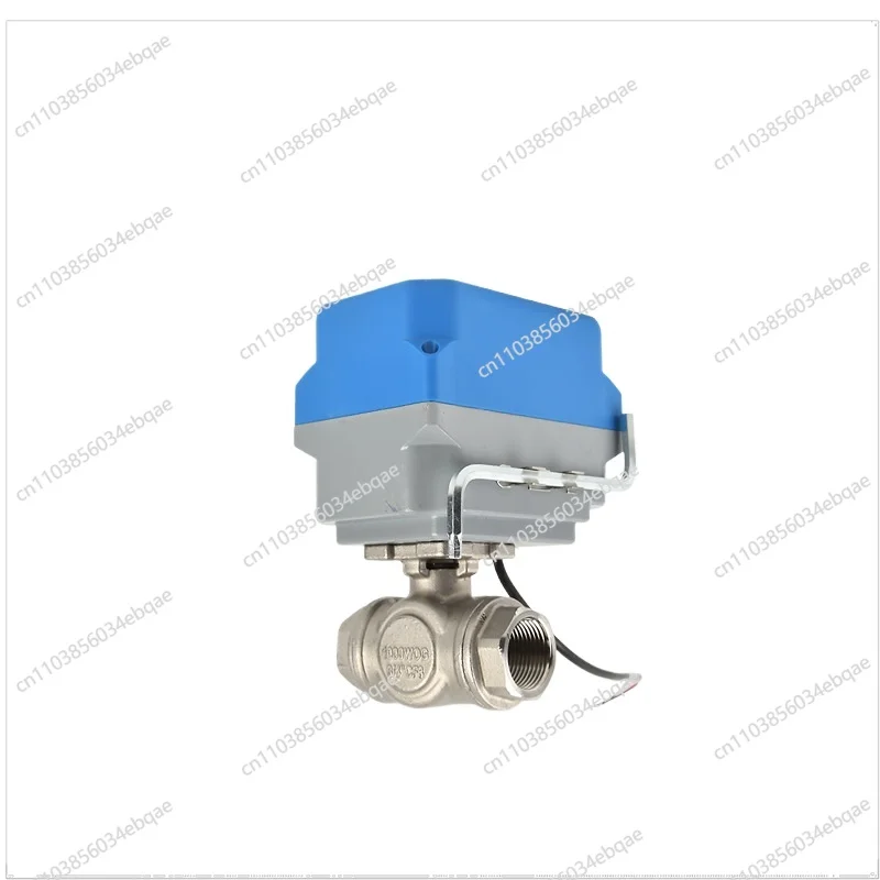 For 30Nm Electric Stainless Steel 316 Ball Valve DN32 DC9-36V Three-wire Two-control Belt Feedback Signal