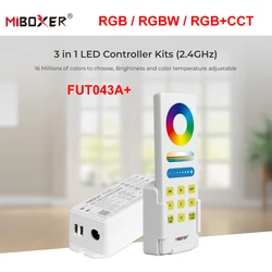 Miboxer RGB RGBW RGB+CCT LED Strip Controller Smart LED Control System FUT043 3in1 3 in 1 LED Controller Kits (2.4G)