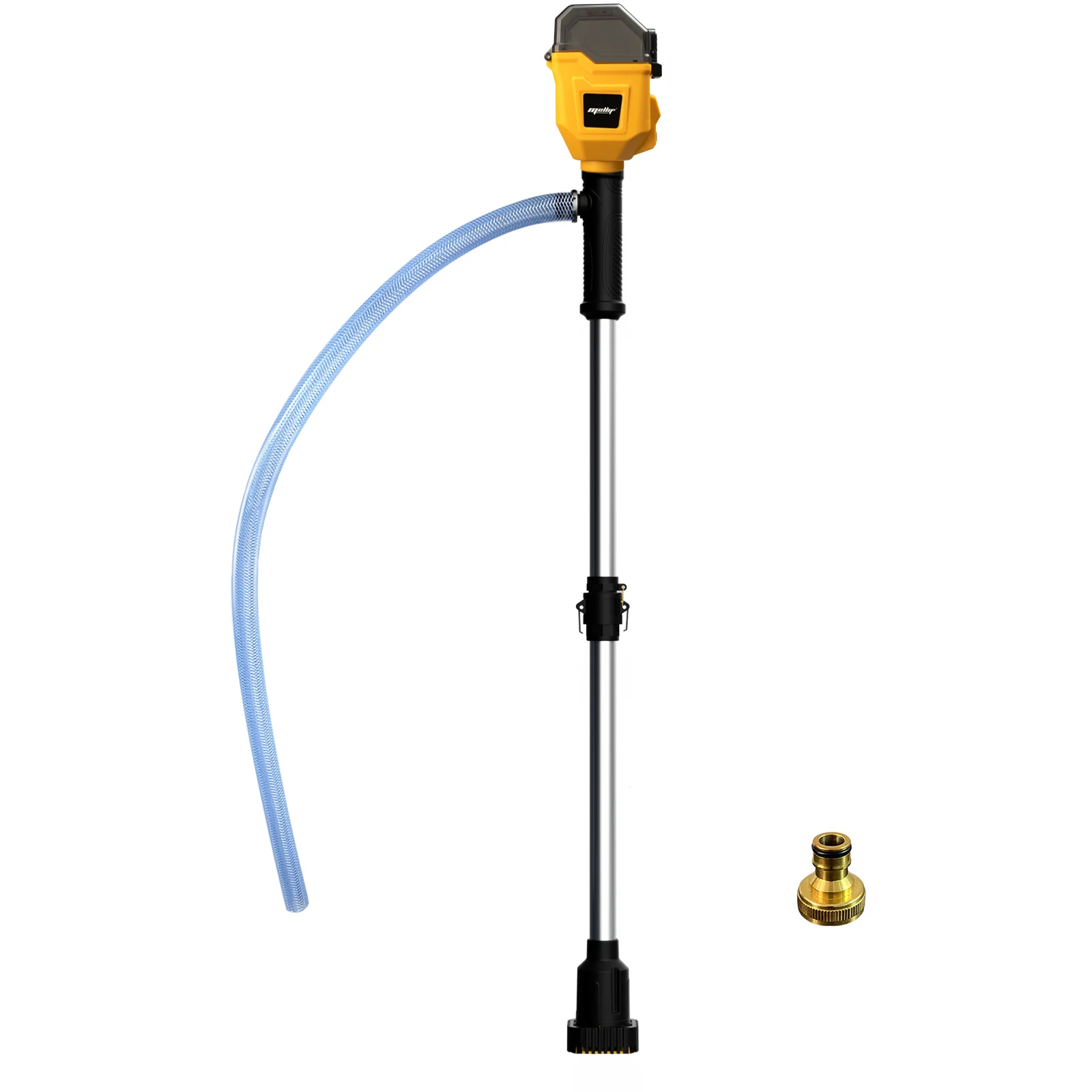 Pompa di trasferimento a bastoncino senza fili compatibile con batteria Dewalt 18V 20V, pompa a bastone per pozzo profondo per laghetto da giardino in piscina (SOLO UTENSILE)