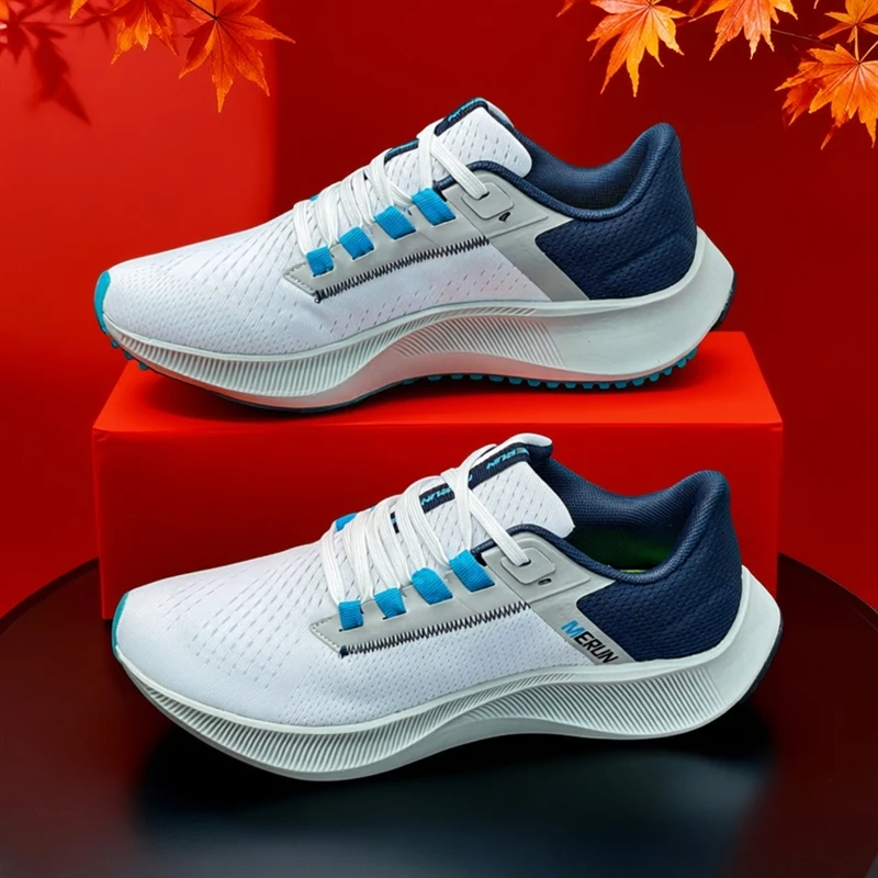 

High-cushion air cushion running shoes Men's and women's summer breathable, comfortable, wear-resistant casual sports shoes