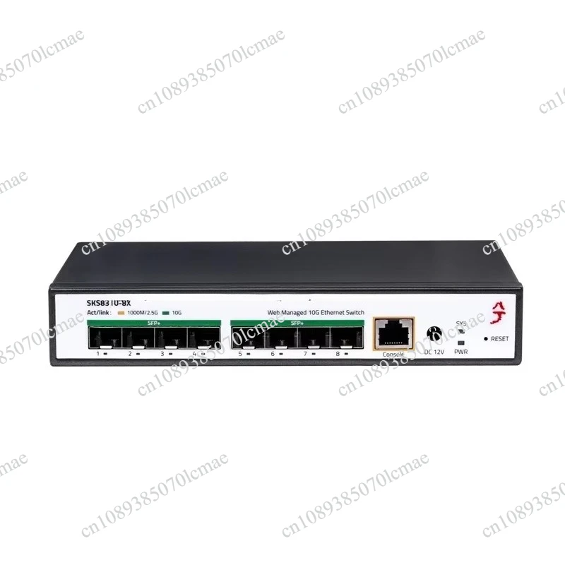 Suitable for 8-port All 10G Sfp+ Layer 3 Management Hub 10 Gigabit Networking Support /link Aggregation/Routing Function