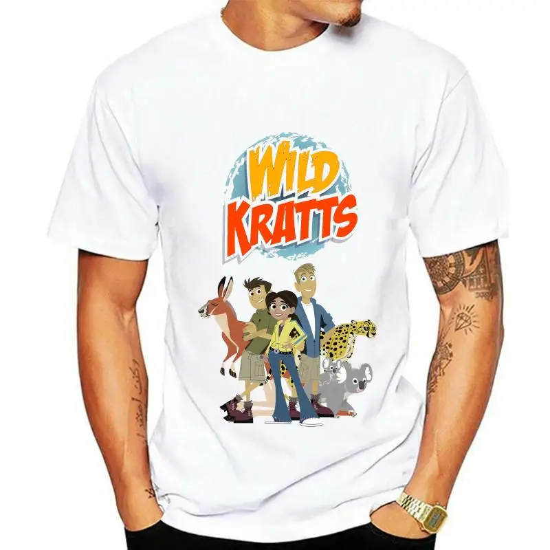 Wild Kratts Kid T Shirts Vintage New Mens Spring Summer Dress Short Sleeve Casual